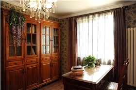 ?书房美式壁纸伊卡洛斯