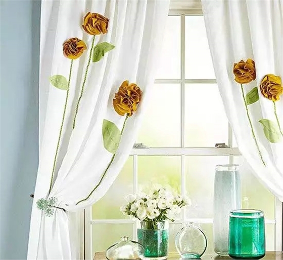 清新简约！10款窗帘装扮气质美家