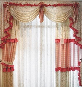 花边窗帘