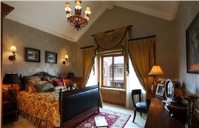 卧室-美式风格窗帘