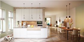 大师作品软包开放式厨房