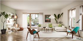 大师作品软包背景沙发客厅