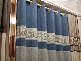 棉麻窗帘样式