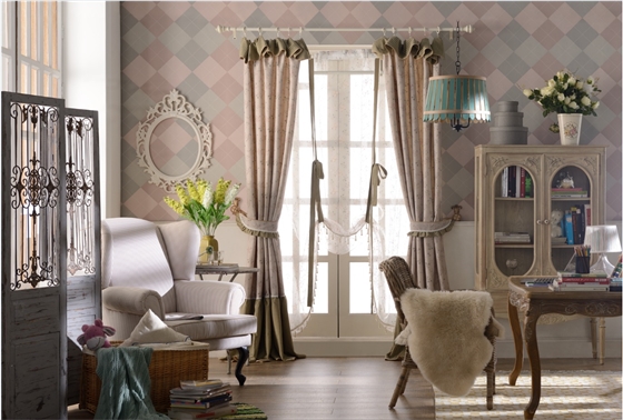 田园窗帘搭配 田园窗帘搭配