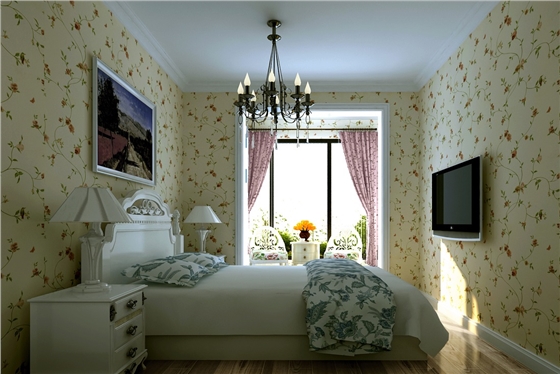 田园窗帘房间 田园窗帘房间