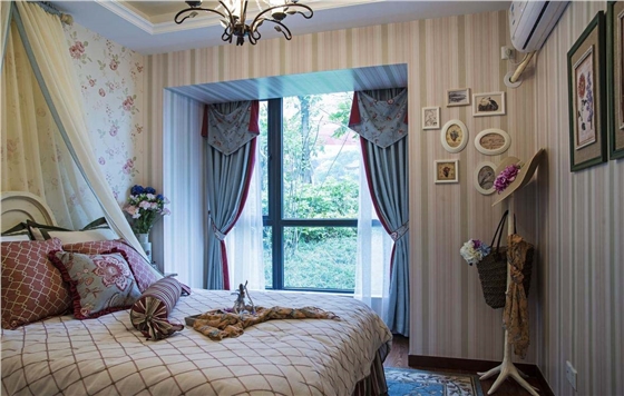 田园窗帘房间设计 田园窗帘房间设计