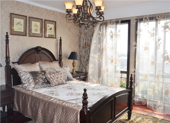 田园窗帘质感 田园窗帘质感