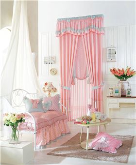 儿童房窗帘搭配