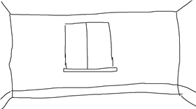 立面窗帘测量图