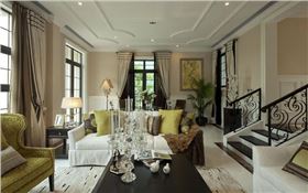 客厅软装效果图