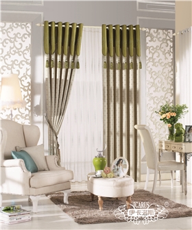 现代窗帘风格