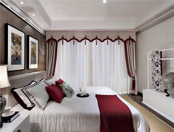 中式高精密典雅古朴窗帘