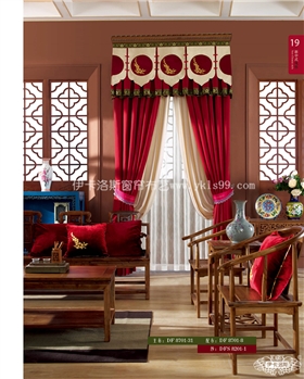 新中式窗帘 新中式窗帘